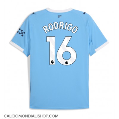Maglie da calcio Manchester City Rodri Hernandez #16 Prima Maglia 2025-26 Manica Corta Maglie da calcio Manchester City Rodri Hernandez #16 Prima Maglia 2025-26 Manica Corta